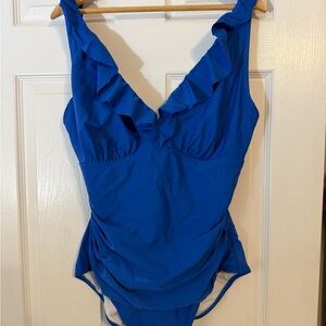 DKNY Ruffle Swimsuit 16